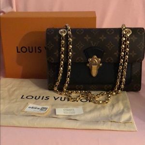 Louis vuitton VICTOIRE monogram canvas noir